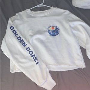 Pacsun cropped crew neck